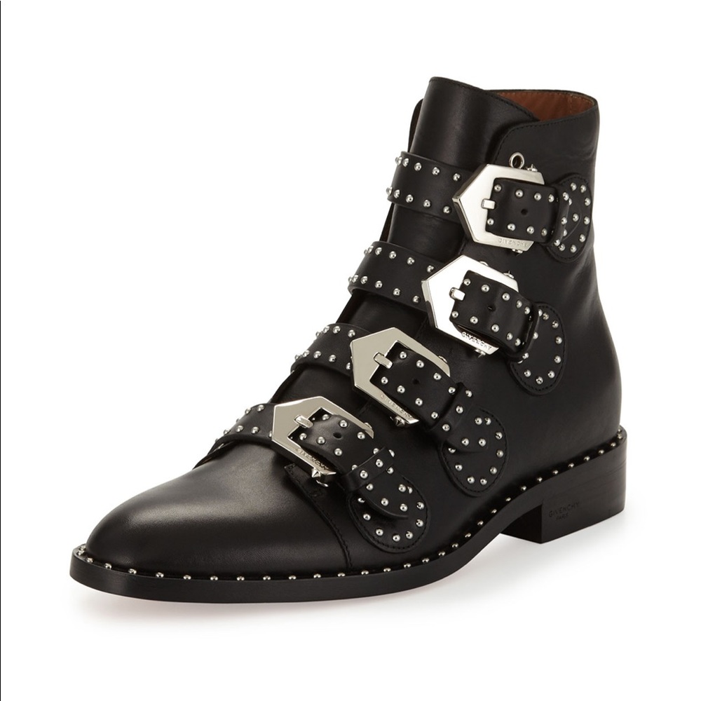 Givenchy Elegant Leather Ankle Boots